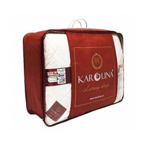 Пуховое одеяло 140х205, 100% белый пух, кассетное, Luxury Sleep