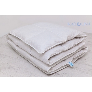 Пуховое одеяло 140х205, 100% пух, кассетное, Standard