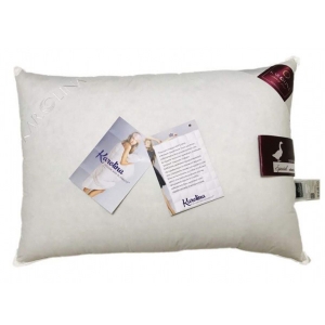 Пухова подушка 70х70, 100% білий пух, Luxury Sleep